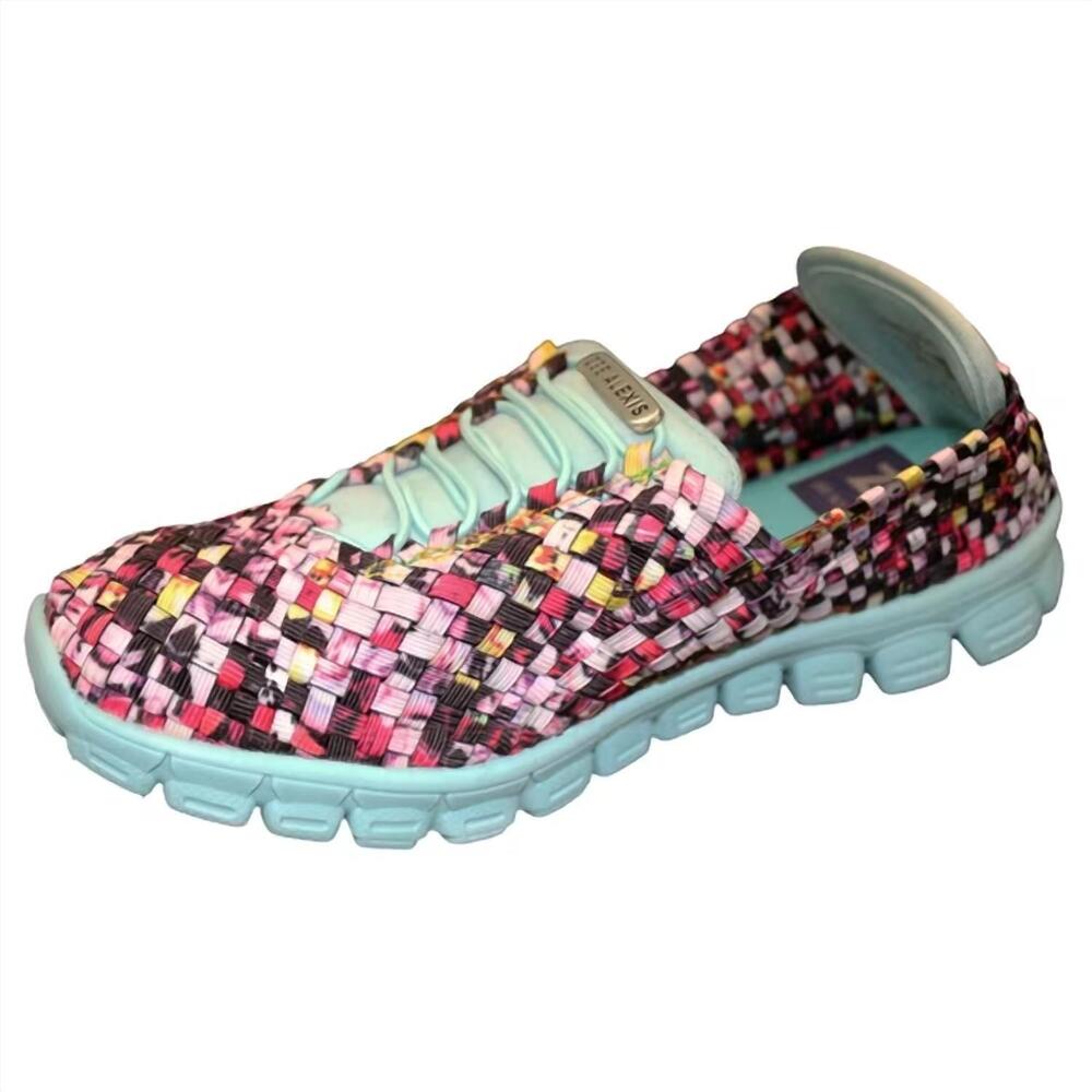 NEW ZEE ALEXIS women's danielle woven sneaker in mosaic